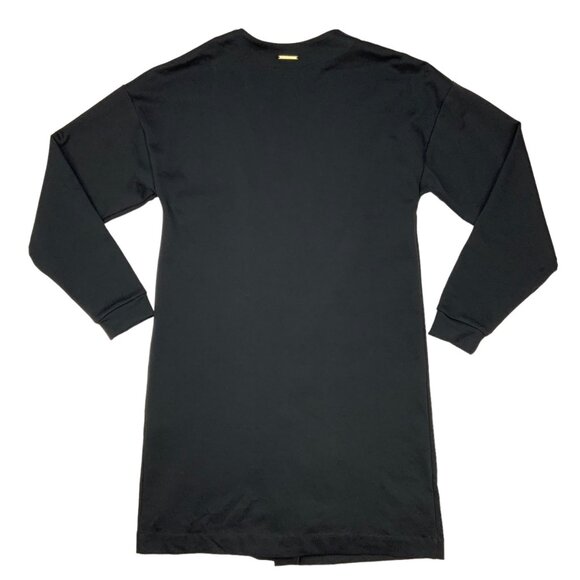 Gymshark x Whitney Simmons Oversized Robe XS Black Open Front Athleisure Lounge - Picture 11 of 12